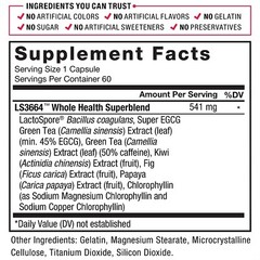 Force Factor ProbioSlim Probiotic Supplement Weight Loss – Unisex (60 Capsules)