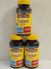Lot Of 3 Nature Made CoQ10 Supports Heart 100 mg 40 Softgels Each 3/2027
