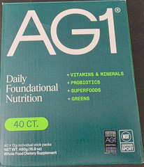 AG1 Daily Foundational Nutrition 39-count – 1917654 Vitamins Minerals Probiotics