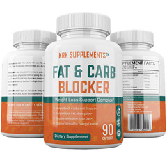 Fat and Carb Blocker Weight Loss Complex xp Appetite Suppressant Burn Low Keto