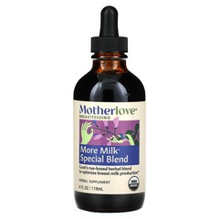 2 X Motherlove, Breastfeeding, More Milk Special Blend, 4 fl oz (118 ml)