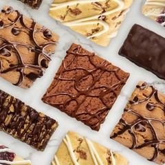 Mega Pack 70 Calorie Brownies – Guilt-Free Chocolate Fudge Snack Bars, 18 Count