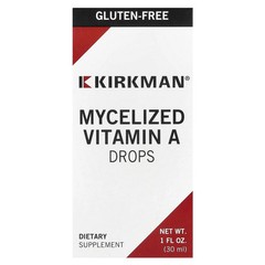 2 X Kirkman Labs, Mycelized Vitamin A Drops, 1 fl oz (30 ml)