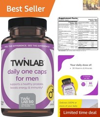 Enhance Men’s Health – TWL Daily One Capsules for Prostate Support & Immunity