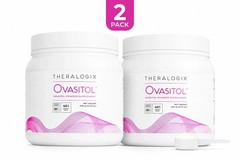 Ovasitol Inositol Powder 90-Day Supply Myo & D-Chiro Inositol 14.12 Oz 2 Pack
