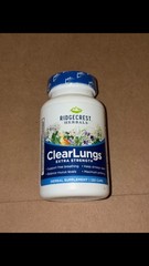 Ridgecrest Herbals Clear Lungs Extra Strength 120 Capsules Exp 02/2029