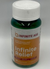 Infinite Age Infinite Relief Turmeric 30 vcaps **NEW SEALED** Exp 10/2026