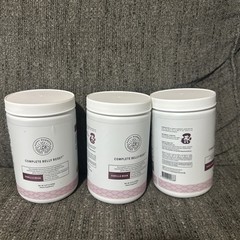 3x HAPPY MAMMOTH Complete Belly Reset Vanilla Bean 240 Grams Each Exp. 10/2026