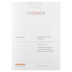 2 X NOVOS, Novos Core, Daily Longevity Mix, Orange, 30 Packets, 0.46 oz (13 g)