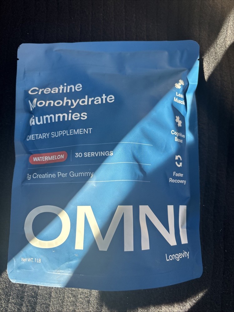 Creatine Monohydrate Gummies – Supports Muscle Growth, 90 Count (Pack of 1)