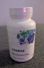 Thorne Basic 60 2/Day Supplement, Nutrients Capsules – Multivitamin Formula