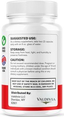 GlucoRevive Blood Sugar Balance Support Supplement Capsules 1 Pack 60Ct