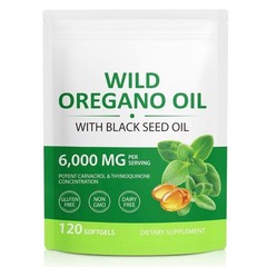 Resilia Oil Of Oregano With Black Seed Oil 6,000MG