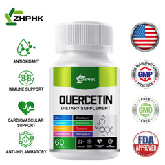 Quercetin 1000mg, Zinc, Vitamin C, Vitamin D, Magnesium – 9 in 1 Immune Support