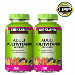 Kirkland Signature Adult Multivitamin 320 Gummies Natural Fruit Flavor Exp9/25+