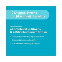 Physician’s CHOICE Probiotics 60 Billion CFU – 10 Strains + Organic Prebiotics