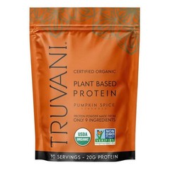Truvani, Plant Based Protein Powder Pumpkin Spice, 11 Oz