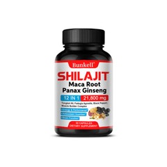 SHILAJIT Maca Root Panax Ginseng extract Muscle Health Energy&Performancesupport