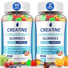 Creatine Monohydrate Gummies 160 Count Mixed Fruit Muscle Energy