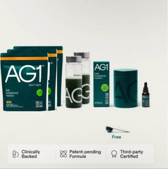Athletic Greens – Citrus AG1-3 Bags, D3 + K2, 3 Bottles, Travel Packs, And More!