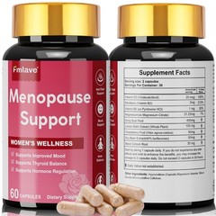 2set Menopause Support Supplement for Women – Hormone Balance, Hot Flashes 120ct