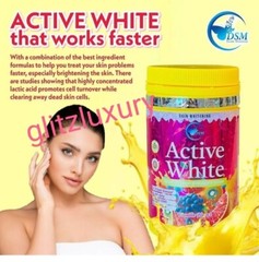 Phyto DSM ACTIVE WHITE glutathion collagen glow 800g jar with mixer cup