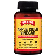 Premium Bragg Apple Cider Vinegar Vitamin D3 Zinc Immune Weight Management 90 Ca