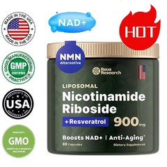 900mg Liposomal Nicotinamide Resveratrol Anti-Aging Energy