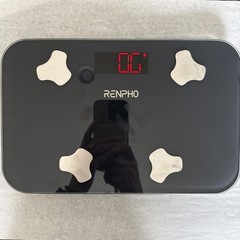 RENPHO Travel Scale for Body Weight, Mini Bathroom Scale Body Fat Scale Portable