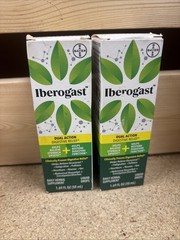 Lot of 2: Iberogast Dual Action Digestive Relief Liquid Drops 1.69oz Exp 08/2026