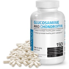 Bronson Glucosamine and Chondroitin Joint Support, 150 Capsules