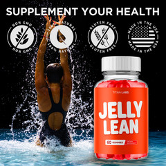 (1 Pack) Jelly Lean Keto ACV Gummys 1000MG Vitamin Formula JellyLean 60 Gummies