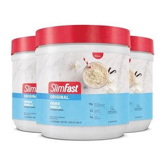 Gluten-Free French Vanilla Shake Mix – 10g Protein, 42 Servings Total, Pack of 3