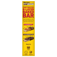 Chef Robert Irvine’S High Protein Baked Bars, Variety Pack, 1.62 Oz. 18 Ct.