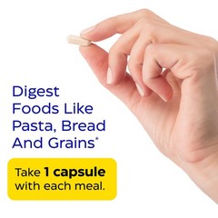 GlutenEase – Digestive Enzyme Supplement for Women & Men, Gluten & Casein Sen…