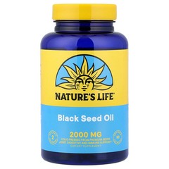 2 X Nature’s Life, Black Seed Oil, 90 Softgels (1,00 mg per Softgel)