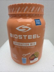 Biosteel Hydration Mix Peach Mango Sugar Free Amino Acids 100 Servings NEW