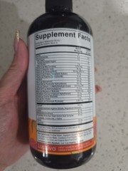 MARY RUTH’S® Liquid Morning MULTIVITAMIN +Hair Growth Supplement Peach Mango