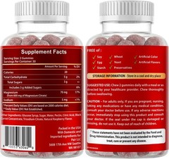 Vitboost Magnesium Citrate Gummies 600mg – 60 Count
