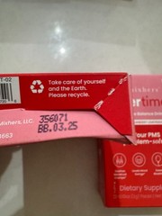2 Mixhers Hertime PMS Hormone Balance Drink Mix Strawberry Lemonade Bb2025