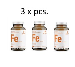 3 x Ecosh Bioactive Iron 27mg, With Vitamin C, 90 Capsules 270capsules total