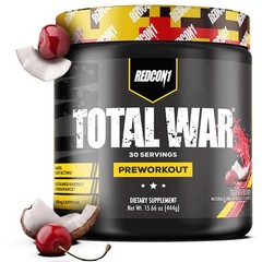REDCON1 Total War Pre Workout, Tigers Blood – L Citrulline, Malic Acid, Green…