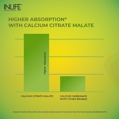IN.LIFE Calcium Magnesium Zinc D3 K2 B12 360 Tablets