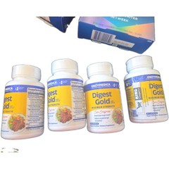 Lot Of 4 Enzymedica Digest Gold With Atpro 90ct Exp 10/27