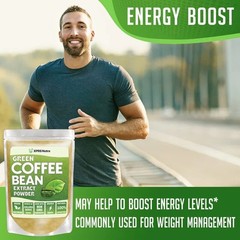 GREEN COFFEE BEAN EXTRACT POWDER Clean Energy Weight Management Chloregenic Acid