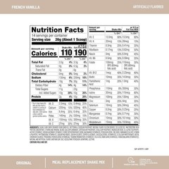 Gluten-Free French Vanilla Shake Mix – 10g Protein, 42 Servings Total, Pack of 3