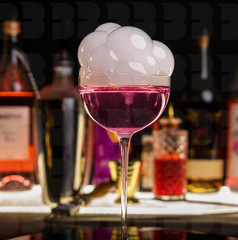 Flavor Blaster Bubble Mixture – 6 Fl Oz | Premium Drink Presentation | Stunning