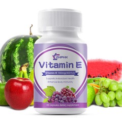 Double Strength Vitamin E Tocotrienols – 180 mg 400 IU ( 60 Capsules )