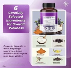 Sotalix Resveratrol 2400mg – Buy 1 Get 1 Free – Grape Seed, Quercetin, Berberine