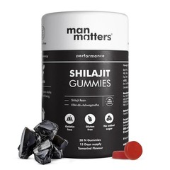 Man Matters Pure Himalayan Shilajeet Gummies Boosts Stamina 30 Gummys